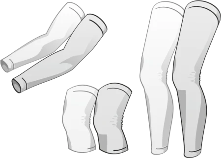 Návleky na ruce, kolena, nohy