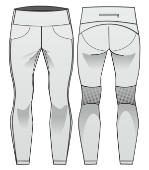 dámské legíny extra