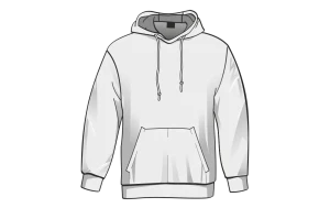 Mikina klokanka s kapucí