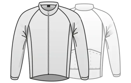 dres s dlouhým rukávem termo