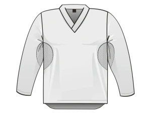 dres s ventilací v podpaží